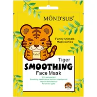 Mond’Sub Kitty Smoothing Face Mask wygładzająca maska w płachcie do twarzy Tygrys, 24 ml, 1 szt.