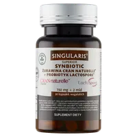 Singularis Superior Synbiotic Żurawina + Probiotyk, suplement diety, 30 kapsułek