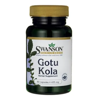 Swanson Gotu Kola, suplement diety, 60 kapsułek 
