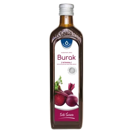 Oleofarm Sok z buraka z witaminą C 490 ml