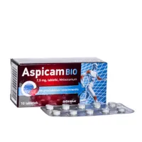 Aspicam Bio, lek przeciwbólowy, 10 tabletek