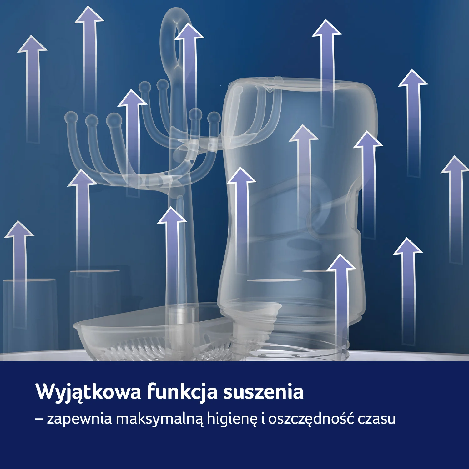 LOVI Elektryczny sterylizator parowy z suszarką 1 sztuka