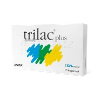 Trilac Plus, suplement diety, 10 kapsułek