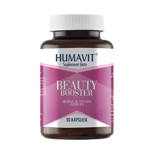 Humavit Beauty Booster Herbal & Vitamin Complex, 90 kapsułek