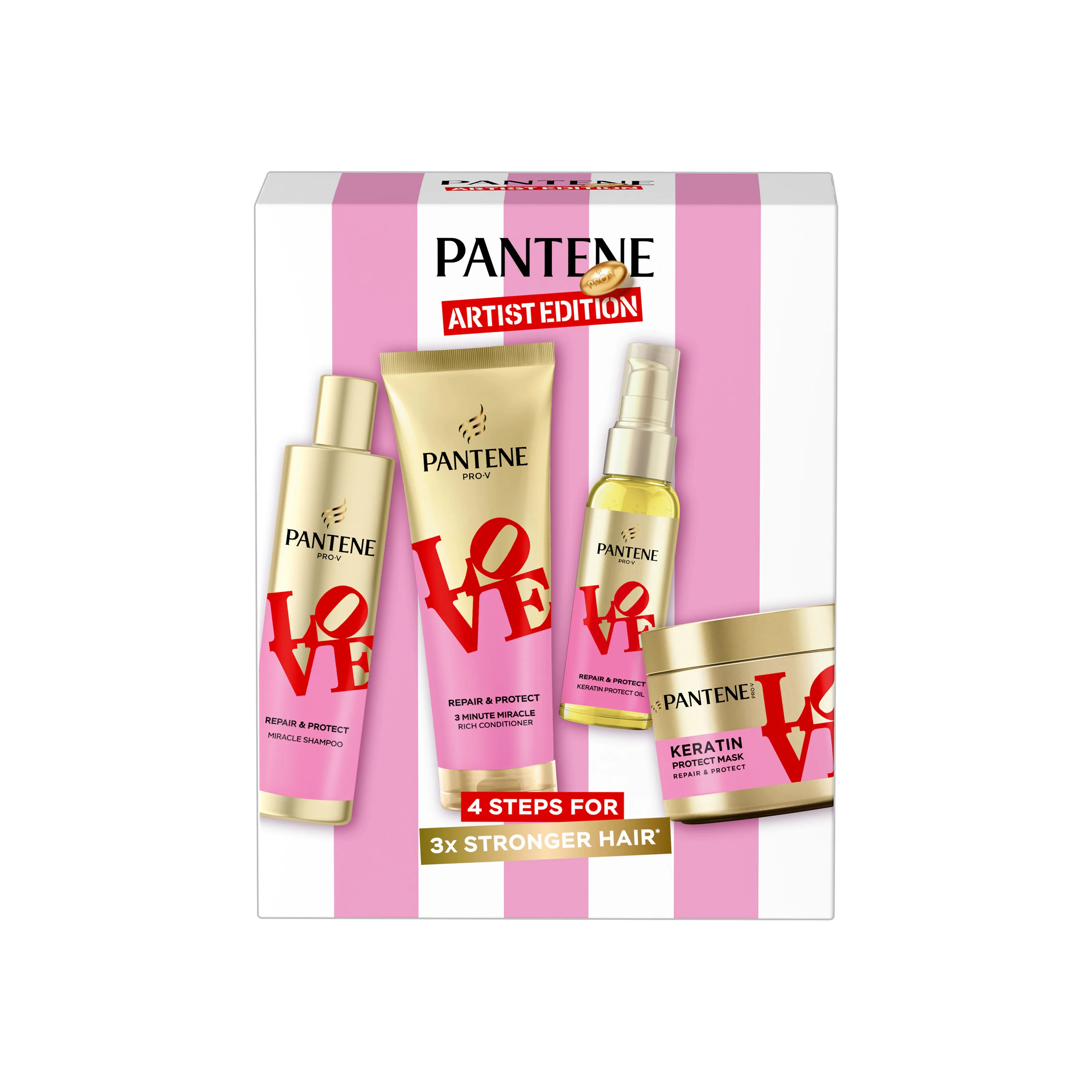 Pantene Pro-V Intensive Repair Zestaw szampon, 250 ml + odżywka, 220 ml + maska, 300 ml + olej, 100 ml