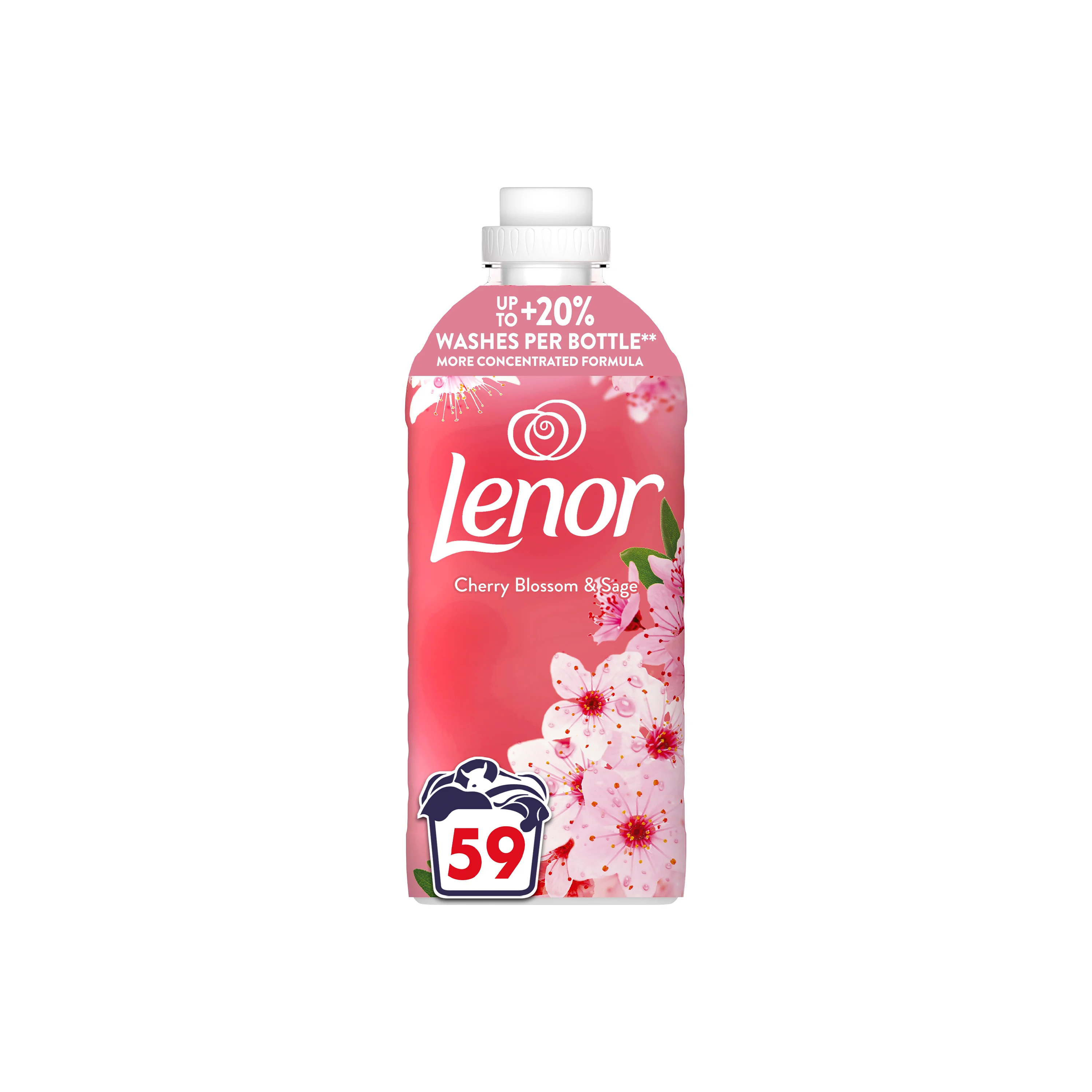 Lenor Cherry Blossom & Sage płyn do płukania tkanin, 59 prań