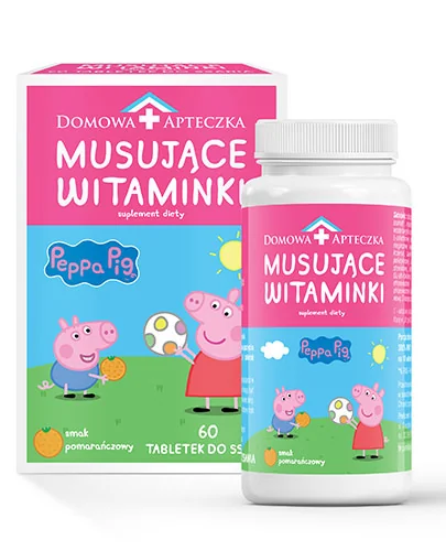 Domowa Apteczka Musujące Witaminki 60 tabletek do ssania