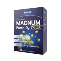 Zdrovit Magnum Forte D3 Plus, 45 tabletek powlekanych