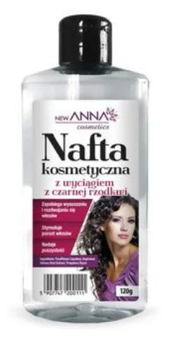 New Anna Cosmetics, Nafta kosmetyczna z wyciągiem z czarnej rzodkwi, 120 g