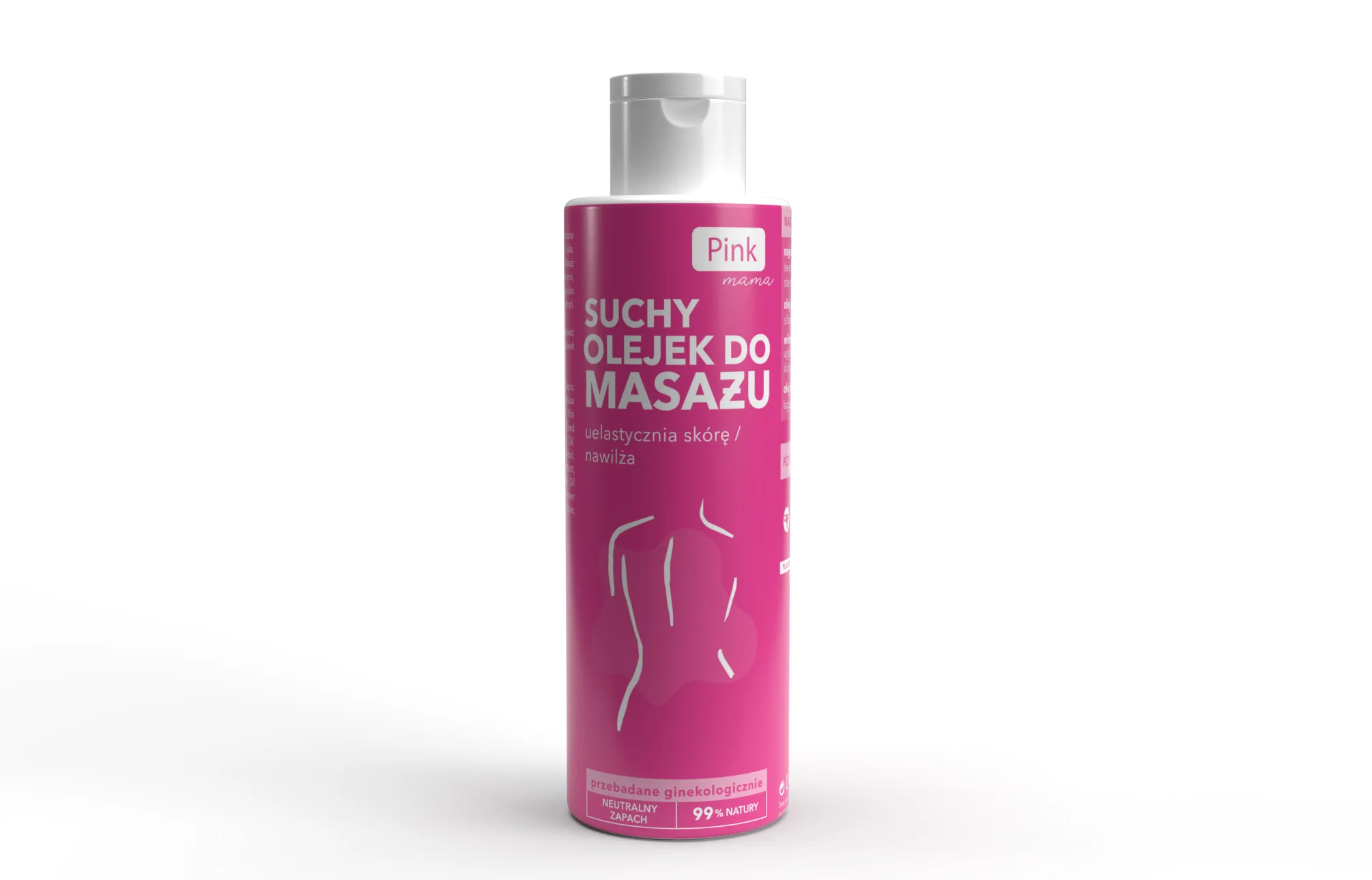 PINK MAMA suchy olejek do masażu, 150 ml