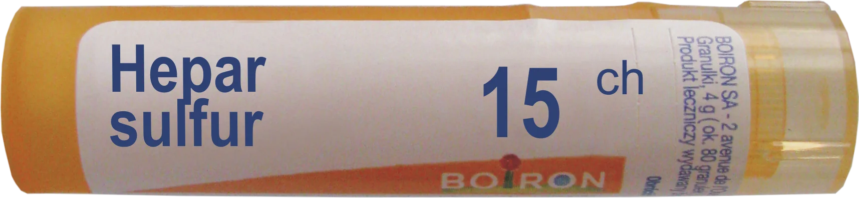 Boiron Hepar Sulfur 15 CH granulki, 4 g