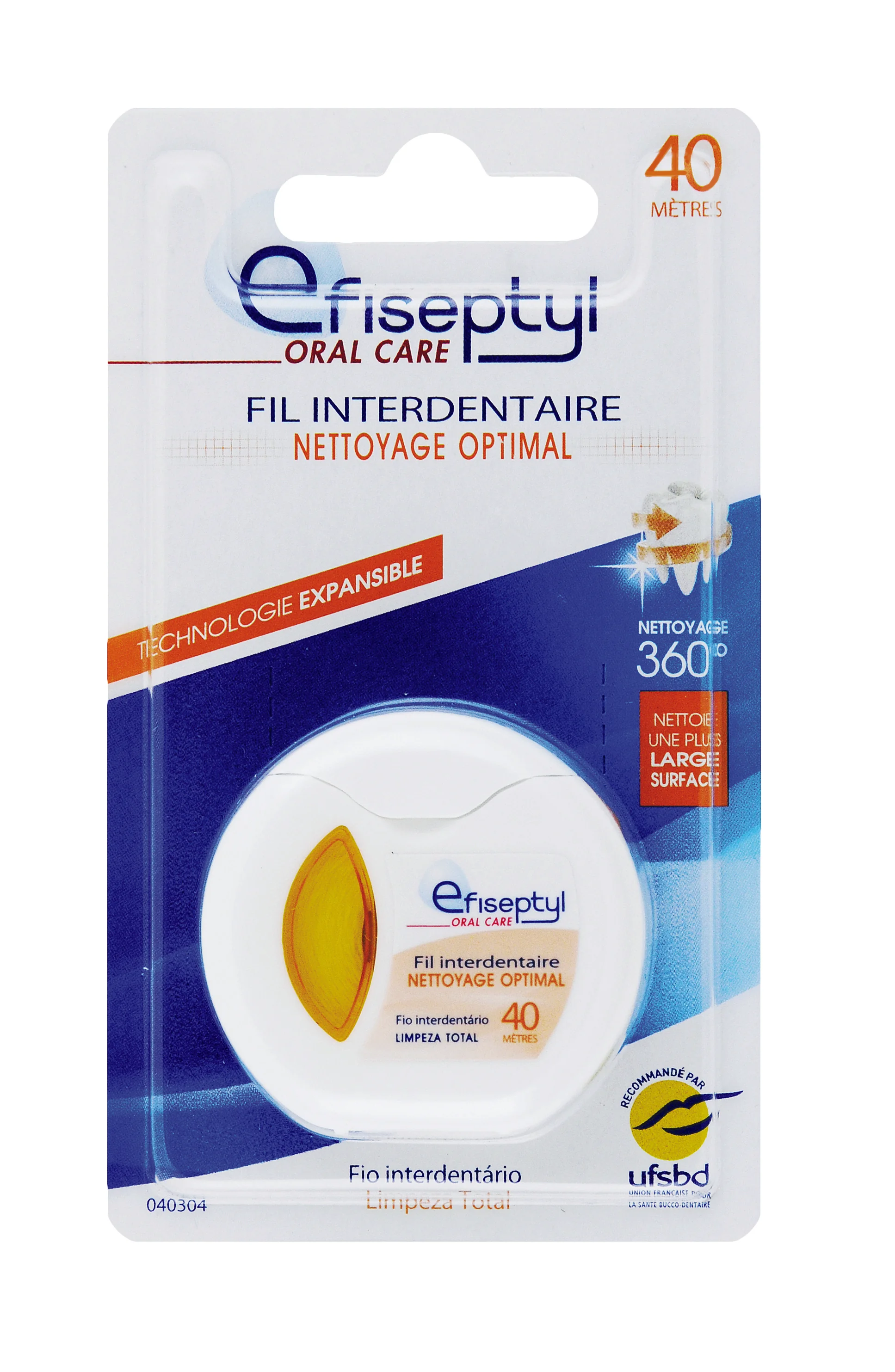 Efiseptyl nić rozprężająca się miętowa, 40 ml
