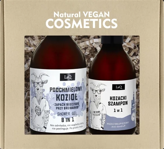 Zestaw Kozioł Żel pod prysznic, 500 ml + szampon, 300 ml