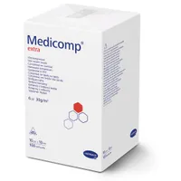 Medicomp Extra, kompresy niejałowe 10x10, 100 sztuk