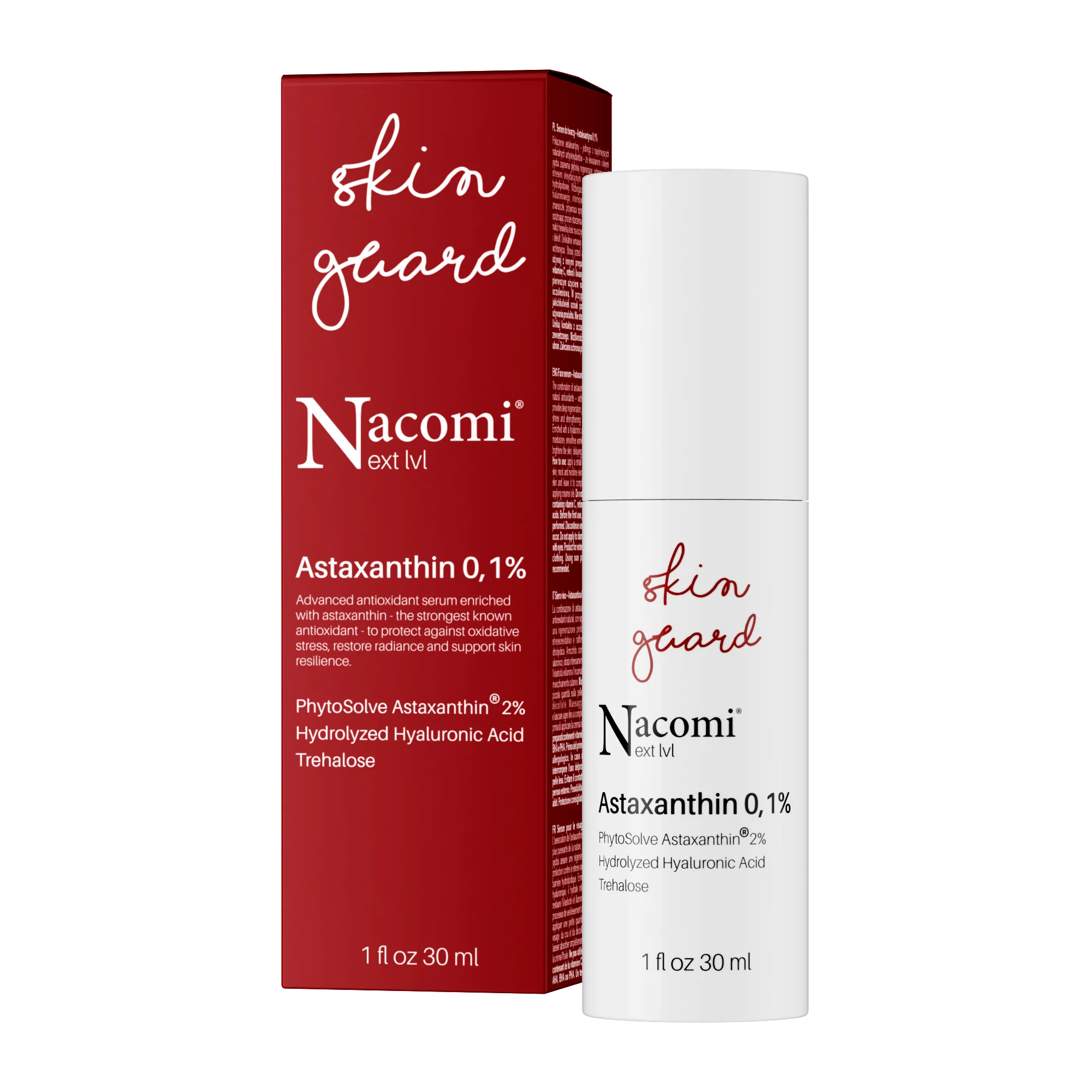 Nacomi Next Lvl Astaksantyna 0,1% serum do twarzy, 30 ml
