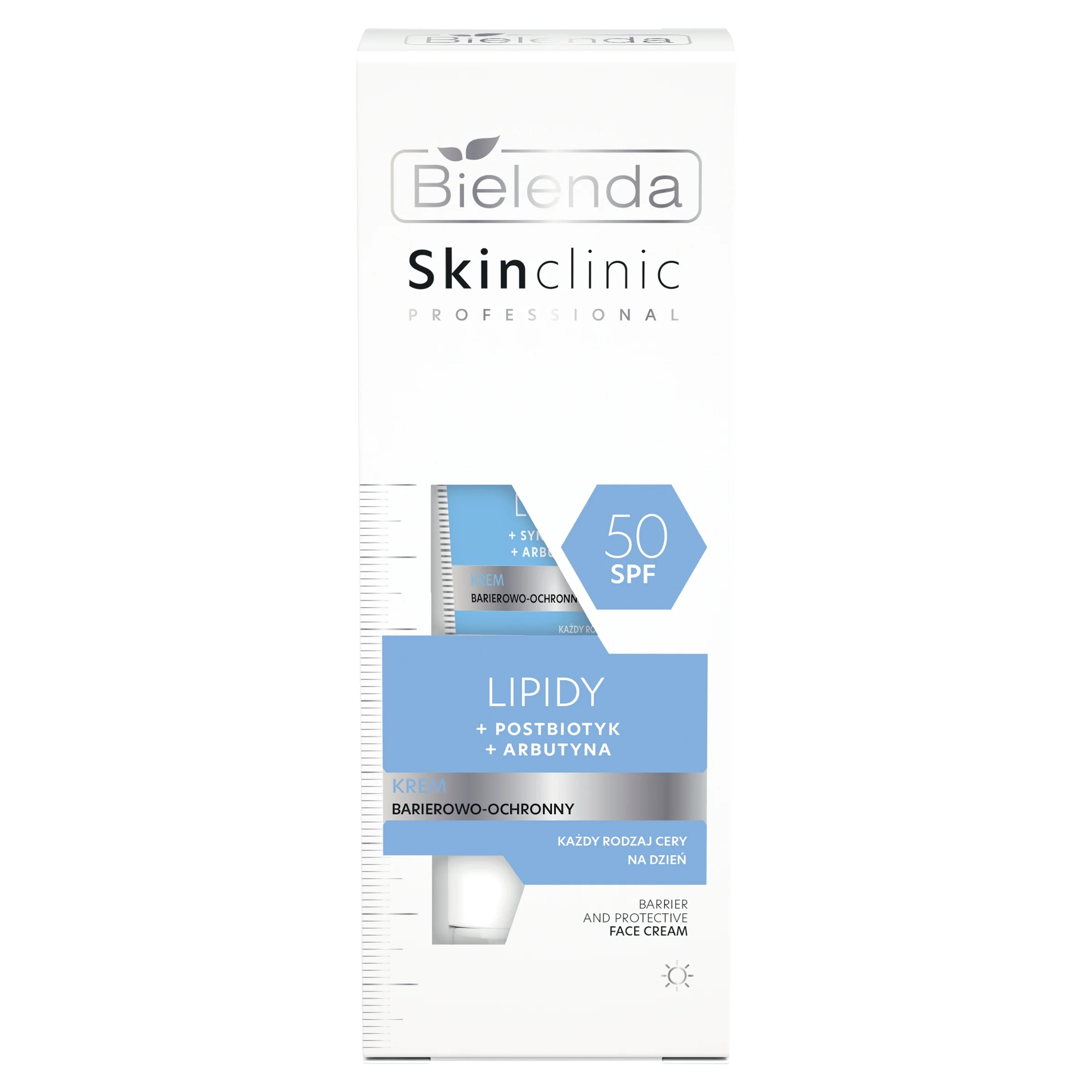 Bielenda Skin Clinic Professional Lipidy krem barierowo-ochronny z SPF 50, 40 ml