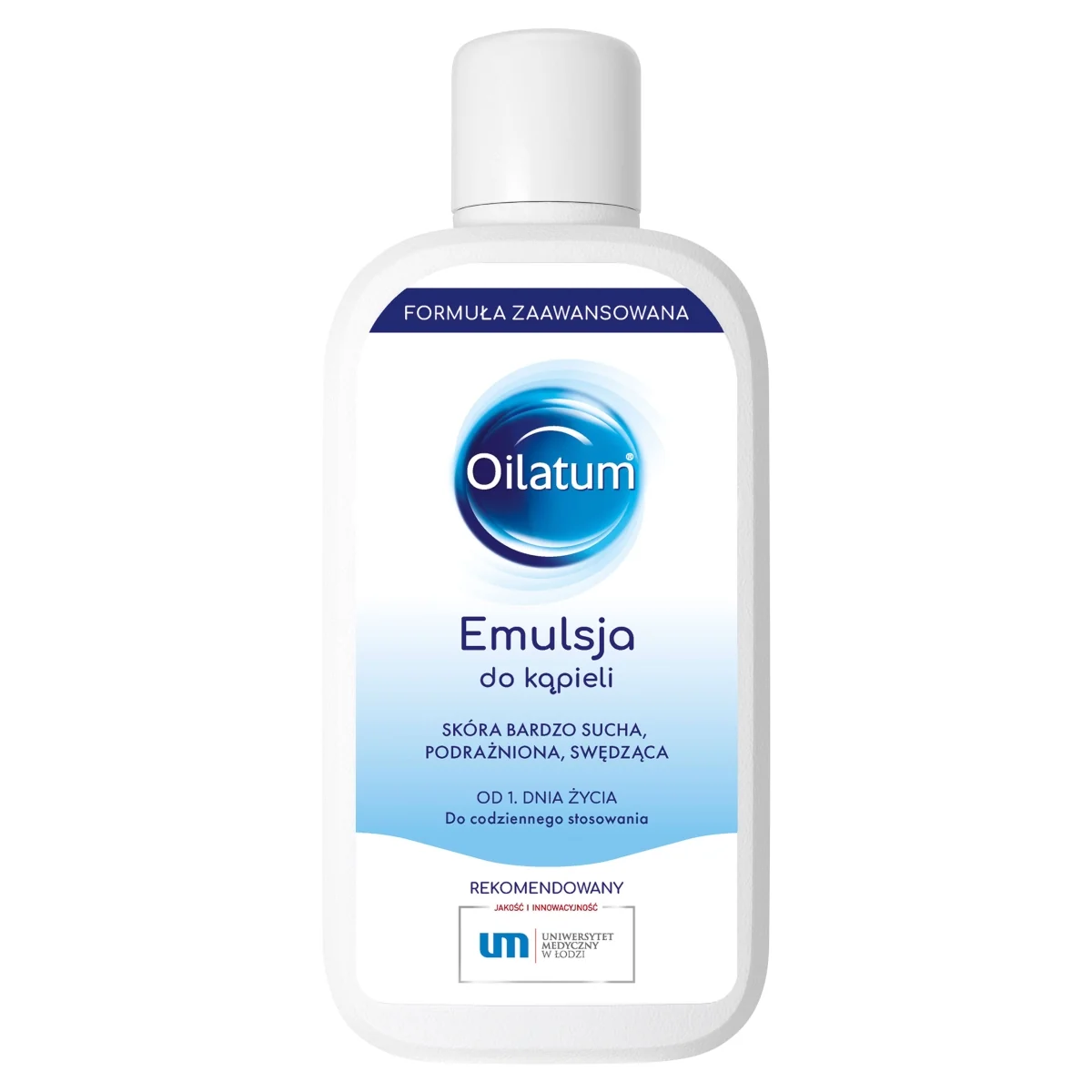 Oilatum Formuła Zaawansowana emulsja do kąpieli, 400 ml