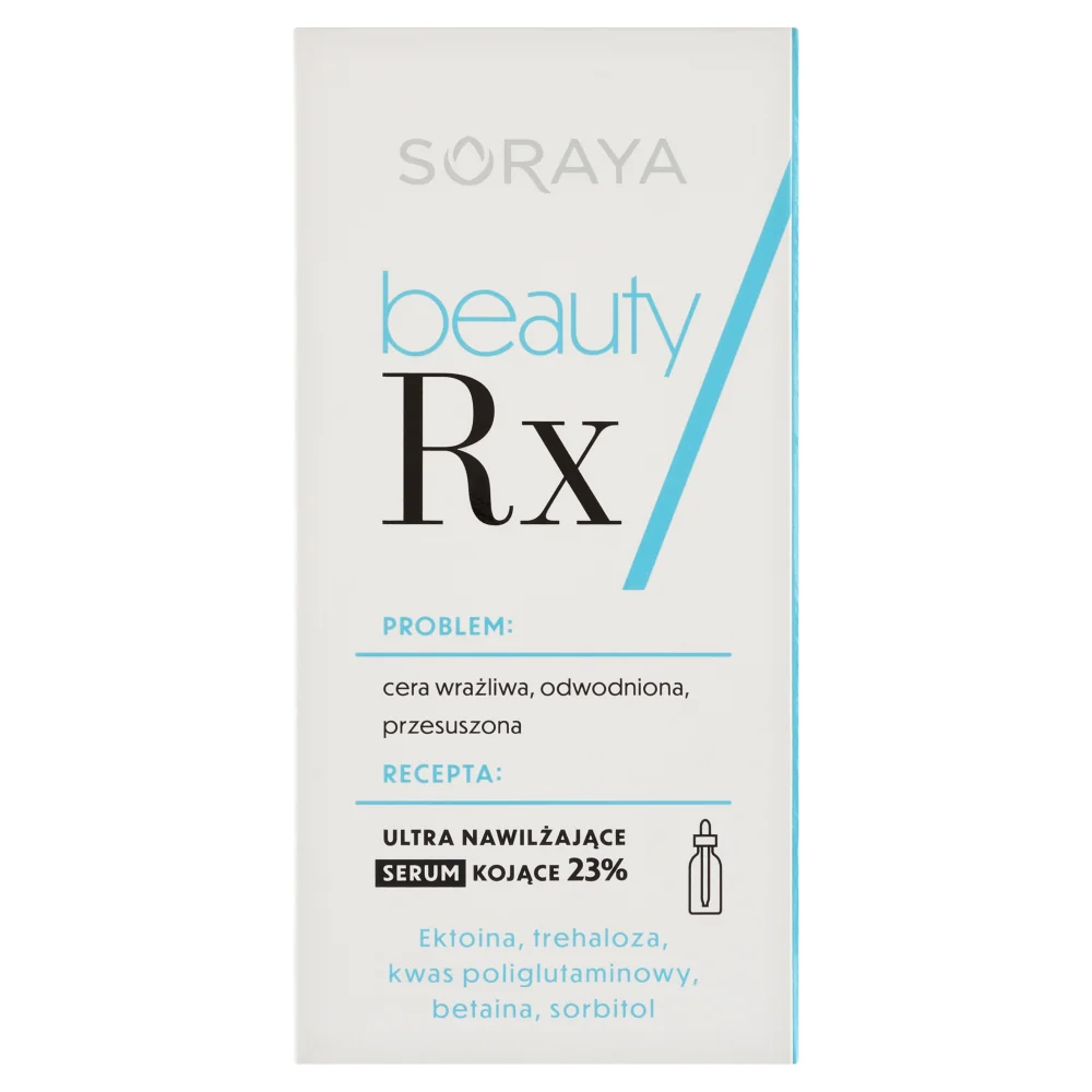 Soraya Beauty Rx ultra nawilżające serum kojące, 30 ml