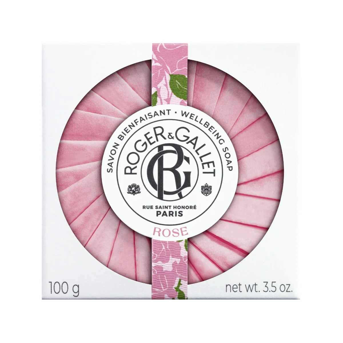 Roger & Gallet Rose mydło, 100 g