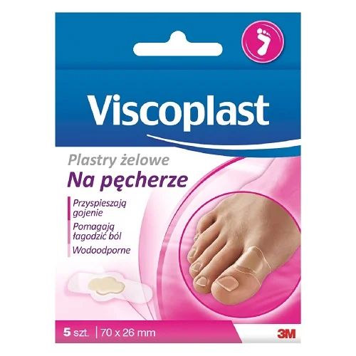 Plastry żelowe na pęcherze Viscoplast