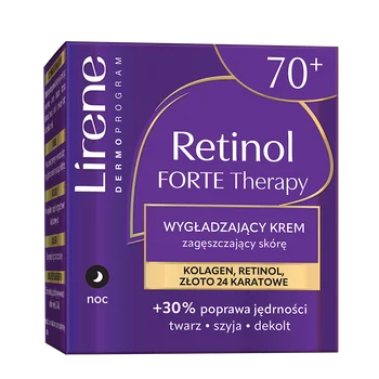 Lirene wygładzający krem zagęszczający skórę 70+, 50 ml