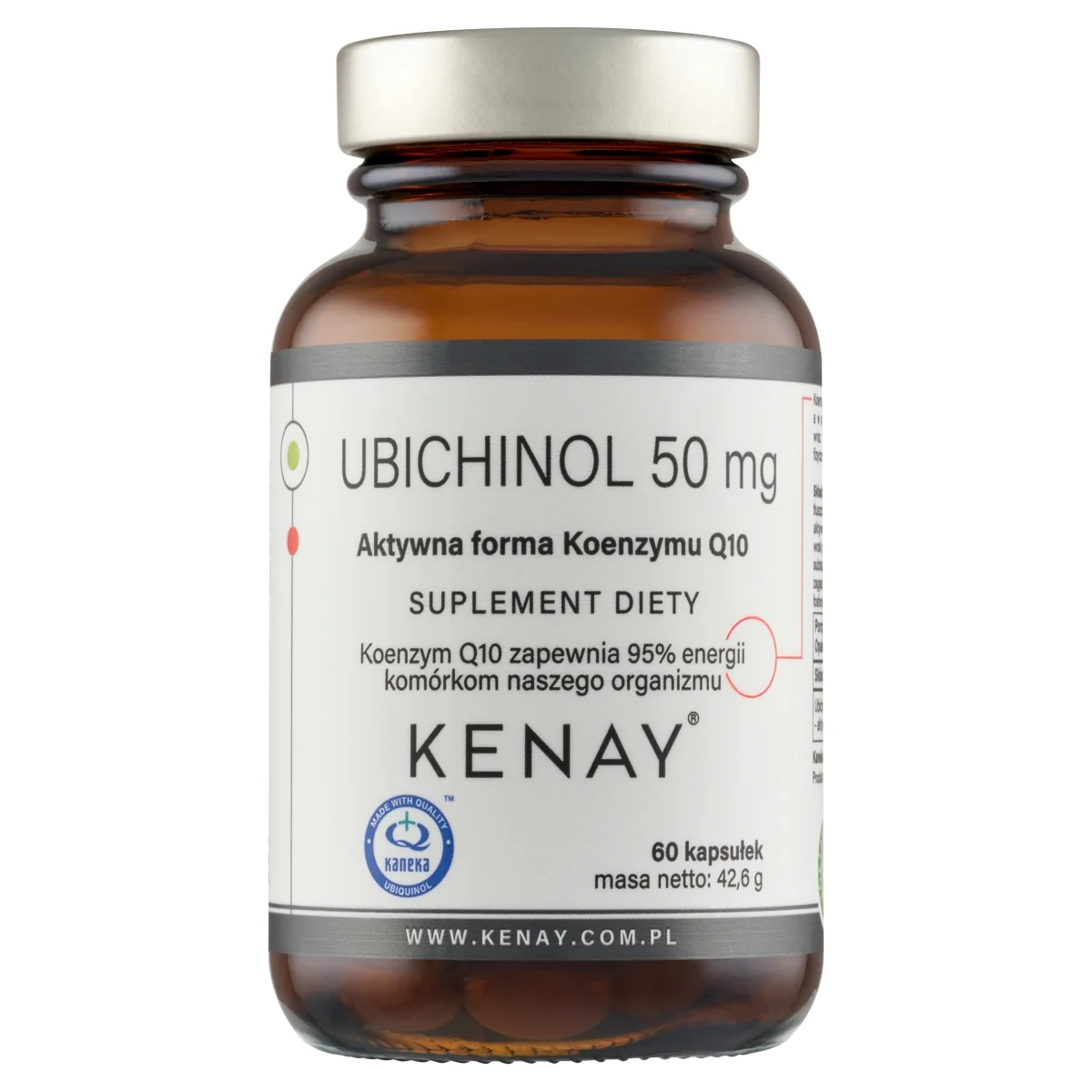 KenayAG Ubichinol 50 mg 60 kapsułek