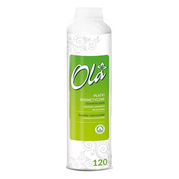 Ola bawełniane płatki kosmetyczne, 120 sztuk