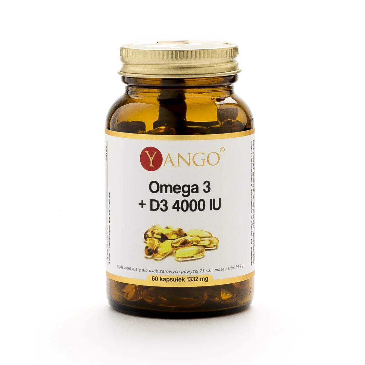 Yango Omega 3 + D3 4000 IU 60 kapsułek