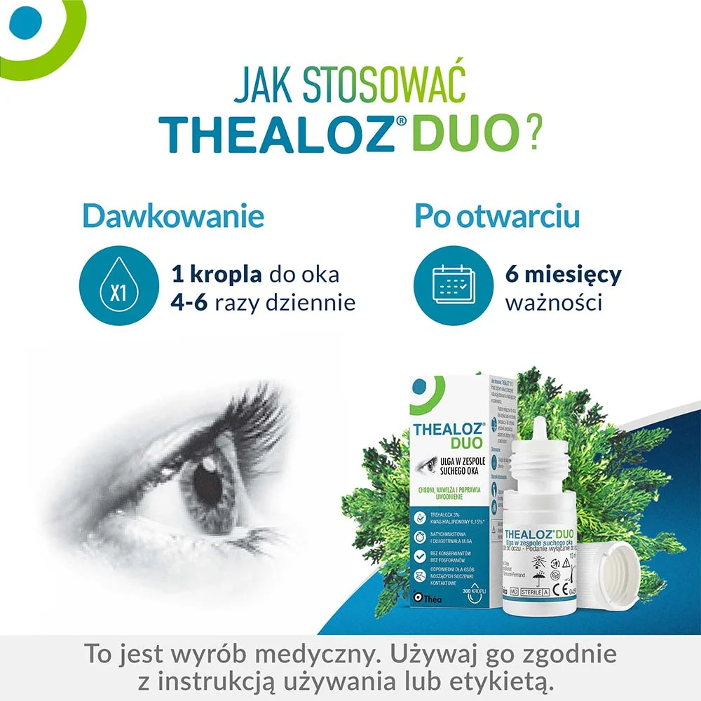 Thealoz Duo krople do oczu, 10 ml
