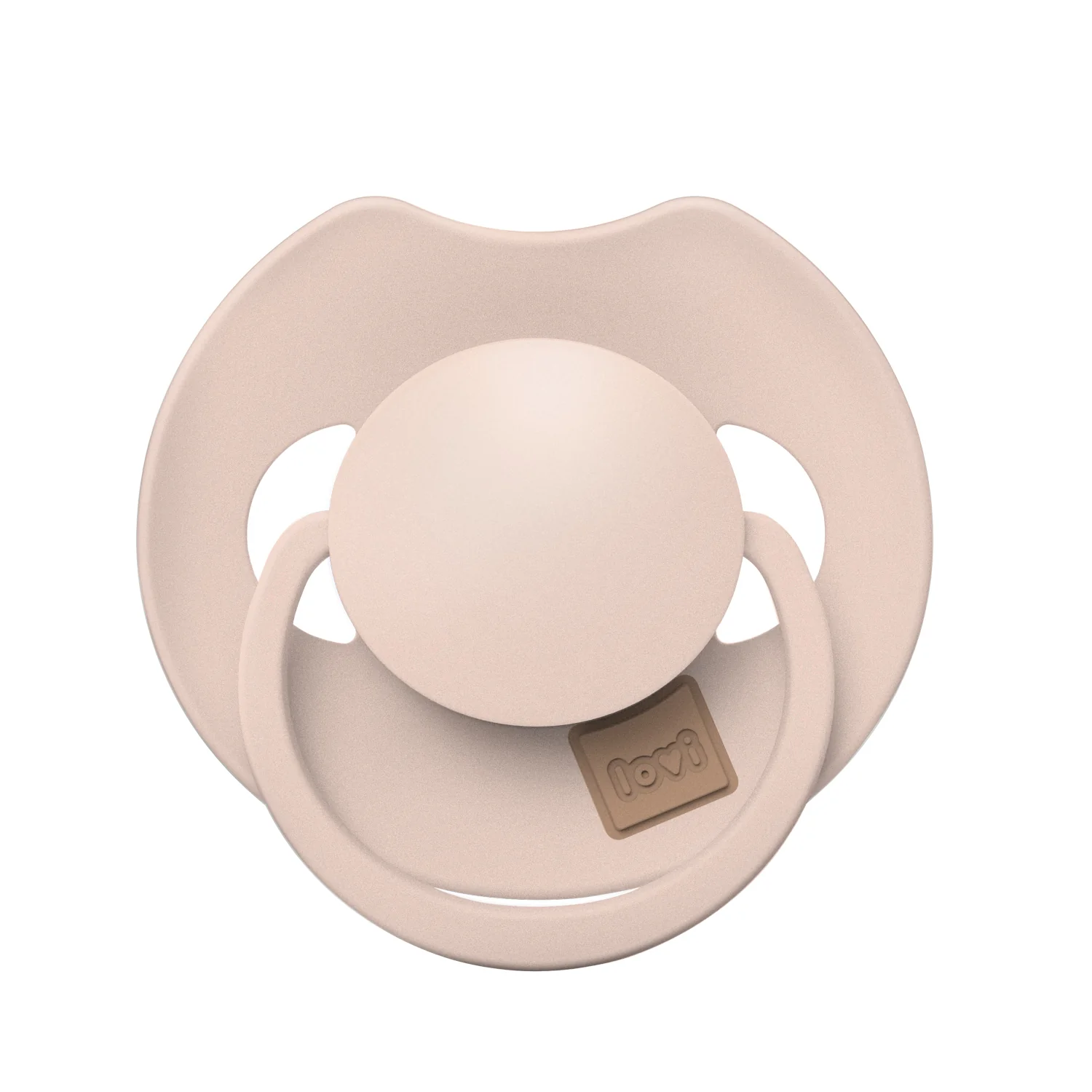 Lovi Prime smoczek silikonowy dynamiczny Nude/Blush, 6-18 m, 2 szt.