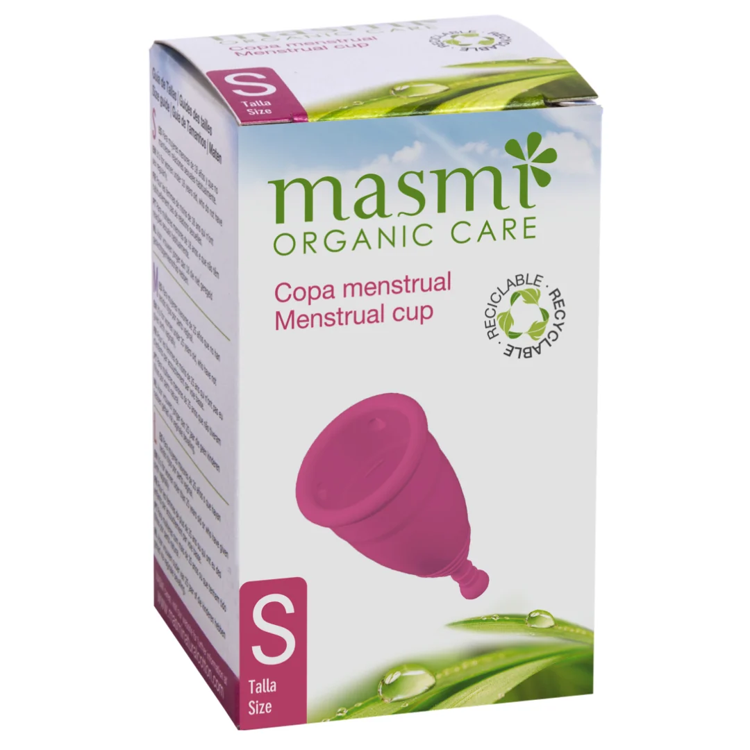 Masmi kubeczek menstruacyjny, rozmiar S, 1 szt.