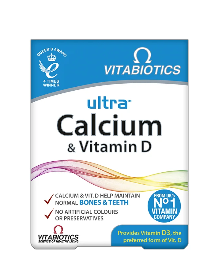 Vitabiotics Ultra Calcium 30 tabletek