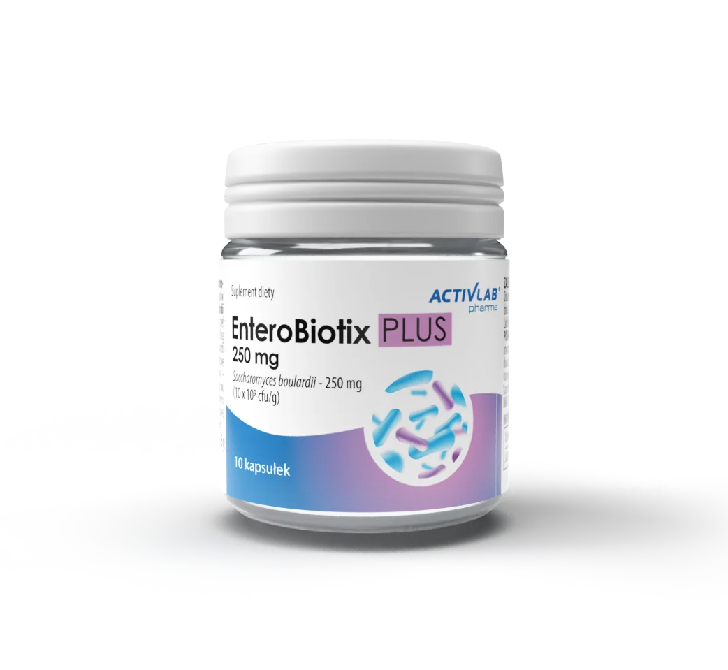 Activlab Pharma EnteroBiotix PLUS 250mg 10 kapsułek