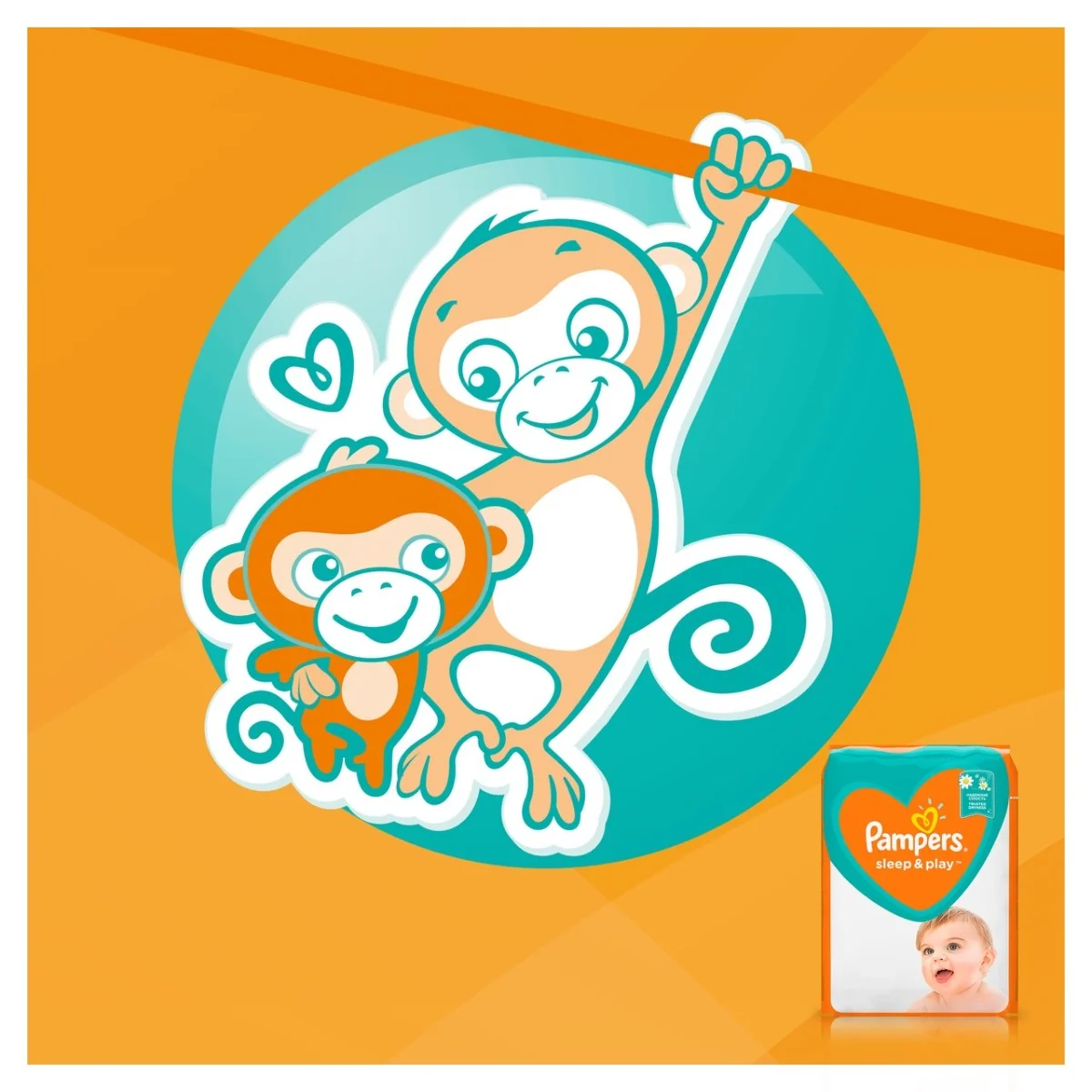 Pampers Sleep & Play pieluchy, rozmiar 5, 11-16kg, 42 szt.
