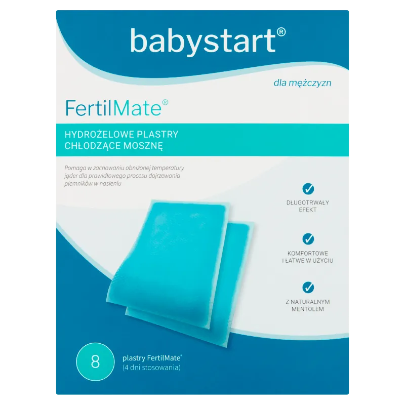 Fertilmate, plastry, 8 sztuk