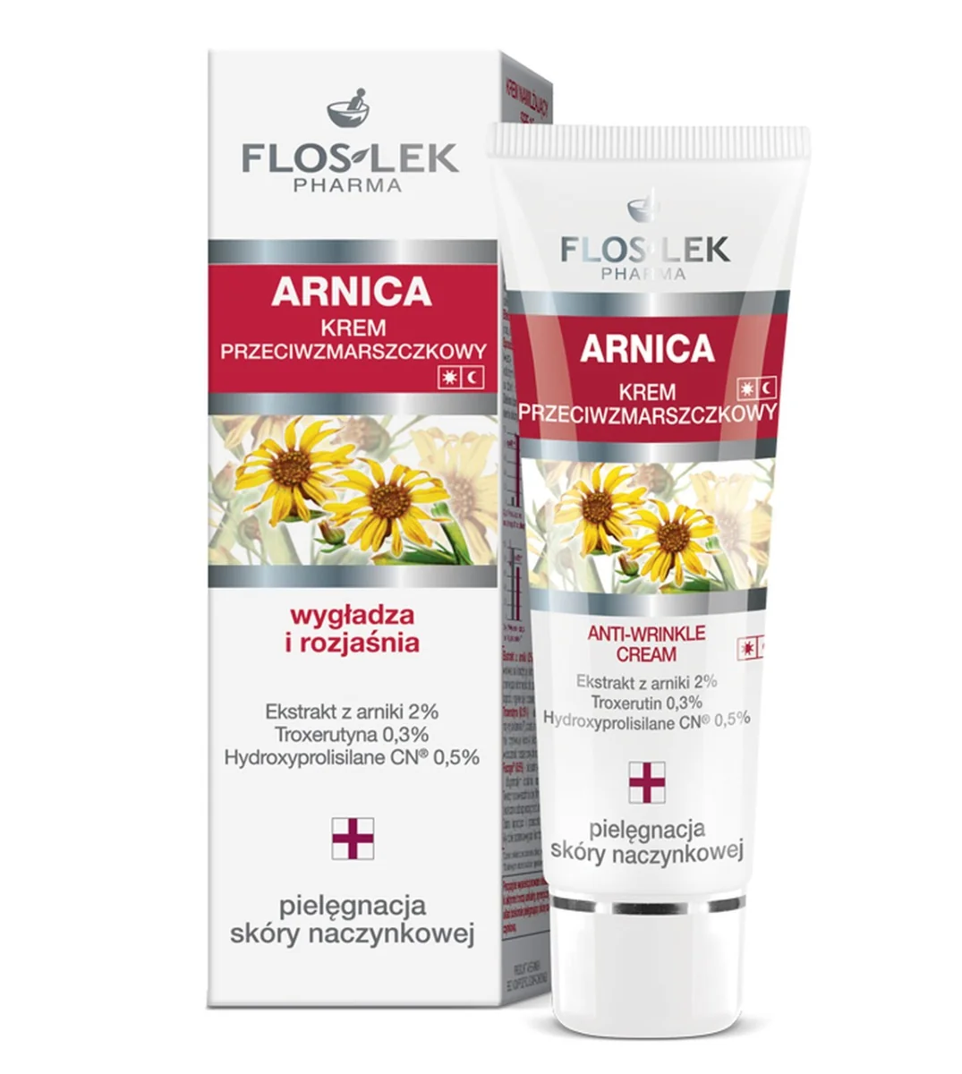 Floslek Arnica krem przeciwzmarszczkowy, 50 ml