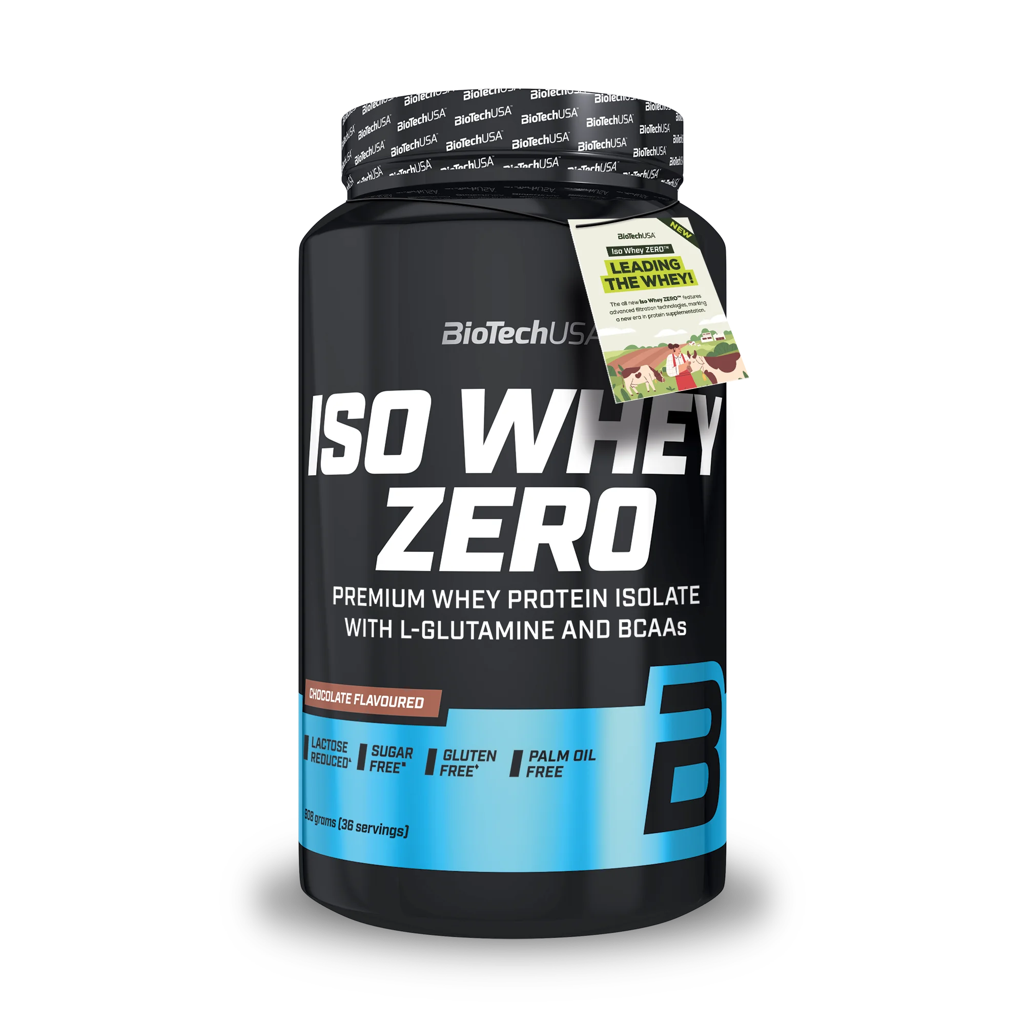 BioTechUSA Iso Whey Zero o smaku czekolady, proszek, 908 g