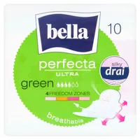Bella Perfecta Ultra Green, podpaski higieniczne,  10 sztuk
