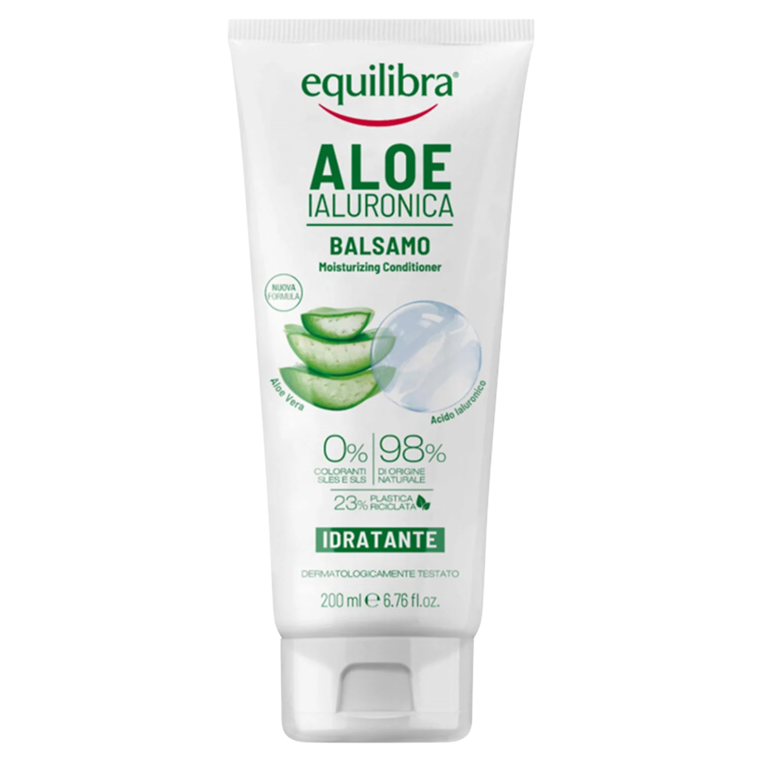 Equilibra Naturale odżywka do włosów aloesowa, 200 ml
