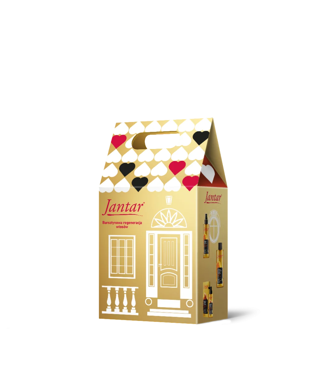 Farmona Jantar Moc Bursztynowej Pielęgnacji Włosów zestaw szampon, odżywka i mgiełka 330 ml + 200 ml +100 ml