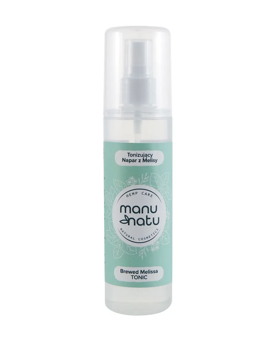 Manu Natu naturalny tonik do twarzy Napar z Melisy, 150 ml