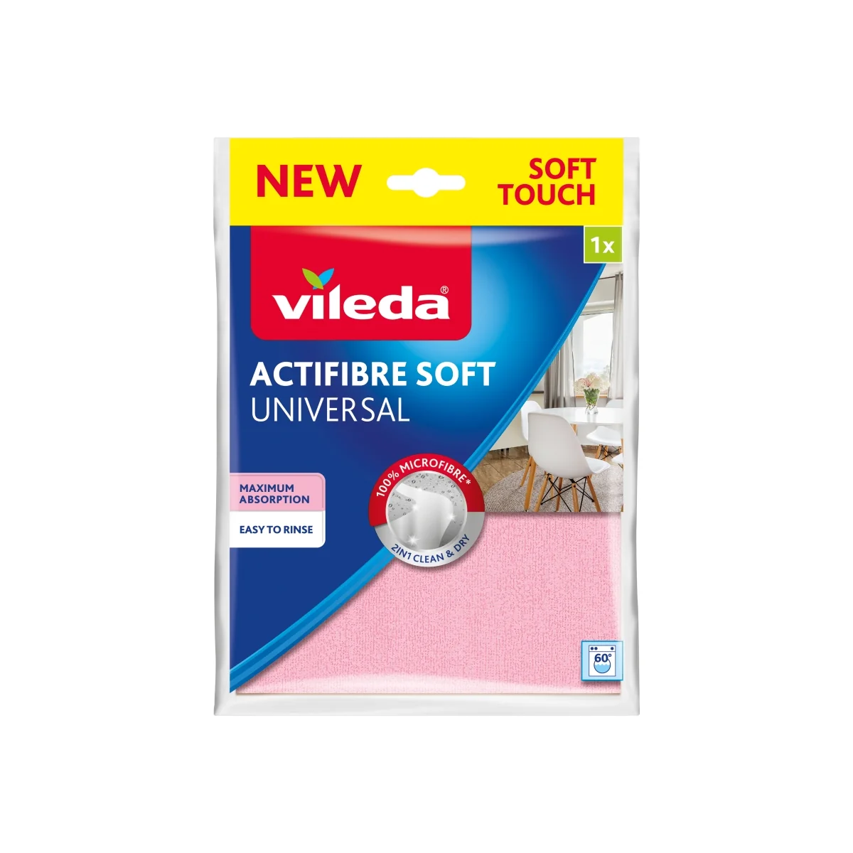 Vileda Actifibre Soft Universal ściereczka, 1 sztuka