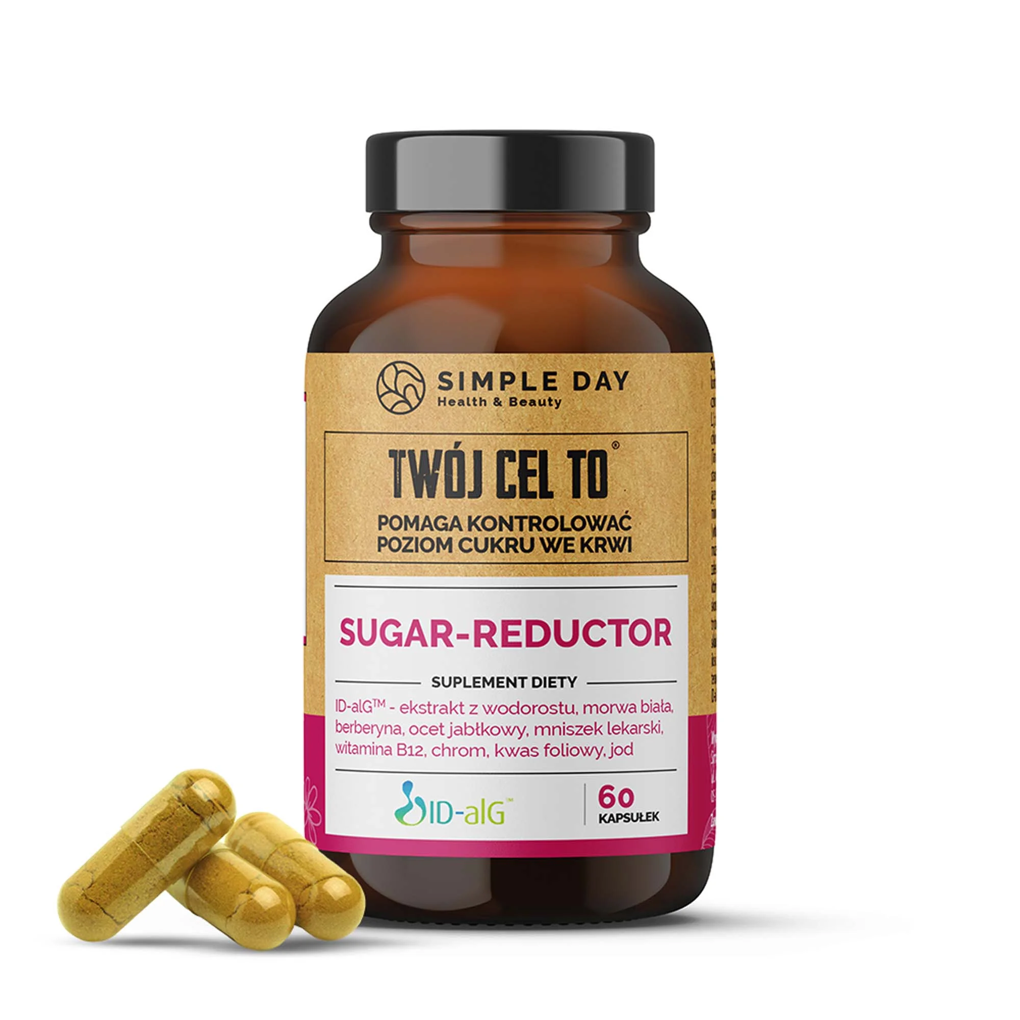Twój cel to: Redukcja cukru - Sugar-reductor 60 kapsułek