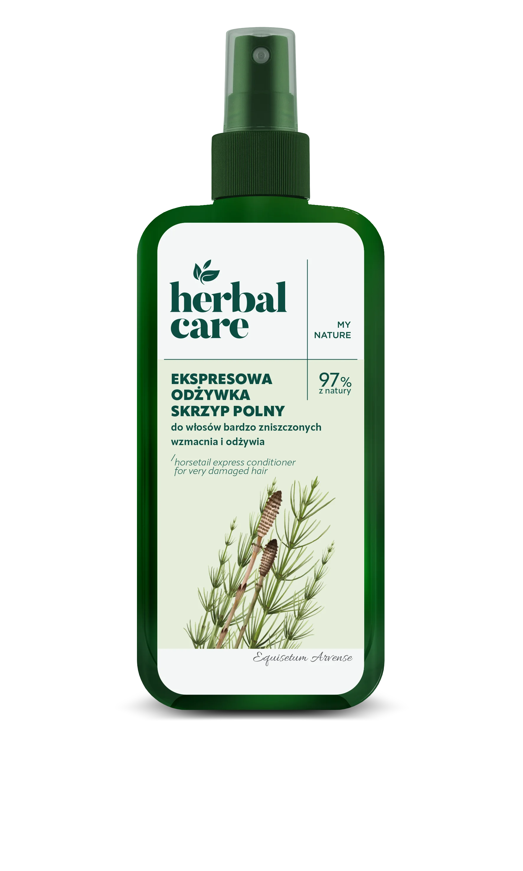 Herbal Care Skrzyp polny odżywka ekspresowa do włosów bardzo zniszczonych, 200 ml