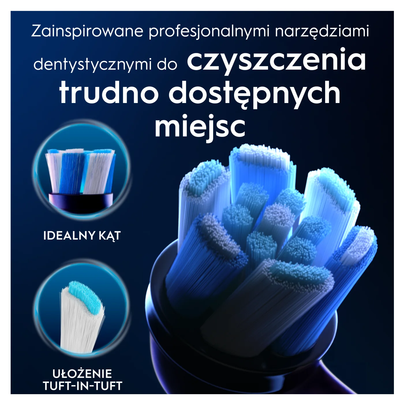Oral-B iO Ultimate Clean końcówki do szczoteczek elektrycznych, 4 sztuki