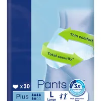 Tena Pants Plus, majtki chłonne, large 100-135 cm, 30 sztuk