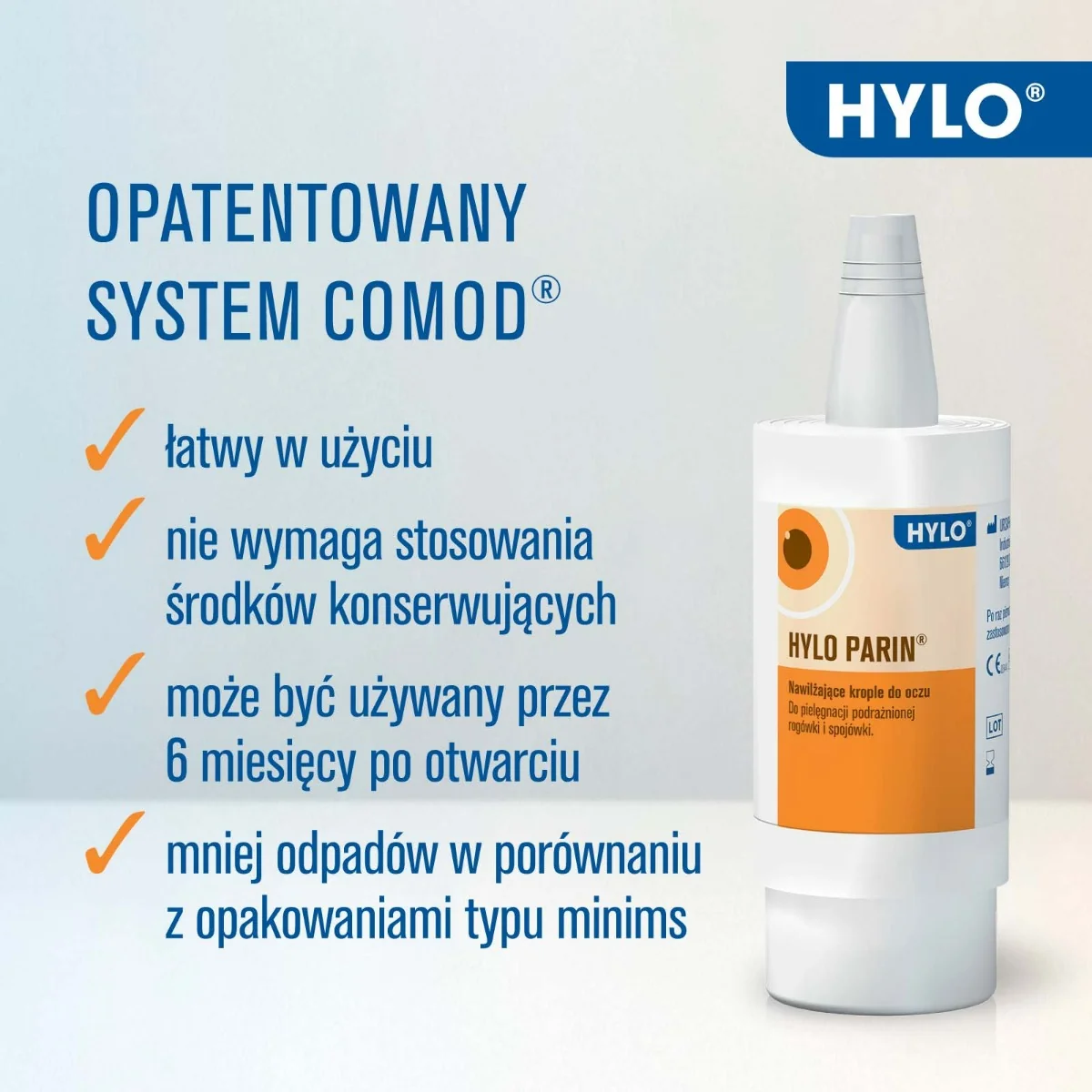 Hylo Parin krople do oczu, 10 ml