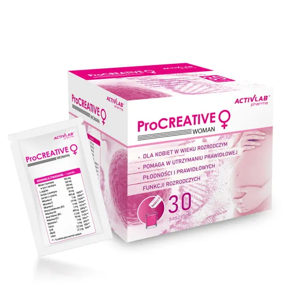 Activlab Pharma ProCreative Woman, suplement diety, 30 saszetek 