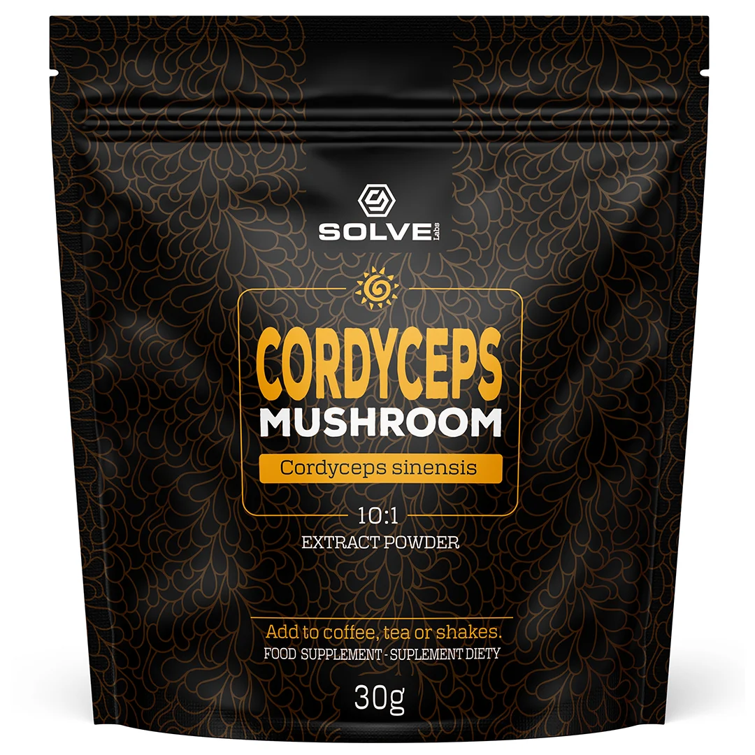 Solve Labs Cordyceps ekstrakt z maczużnika chińskiego 10:1, 30 g