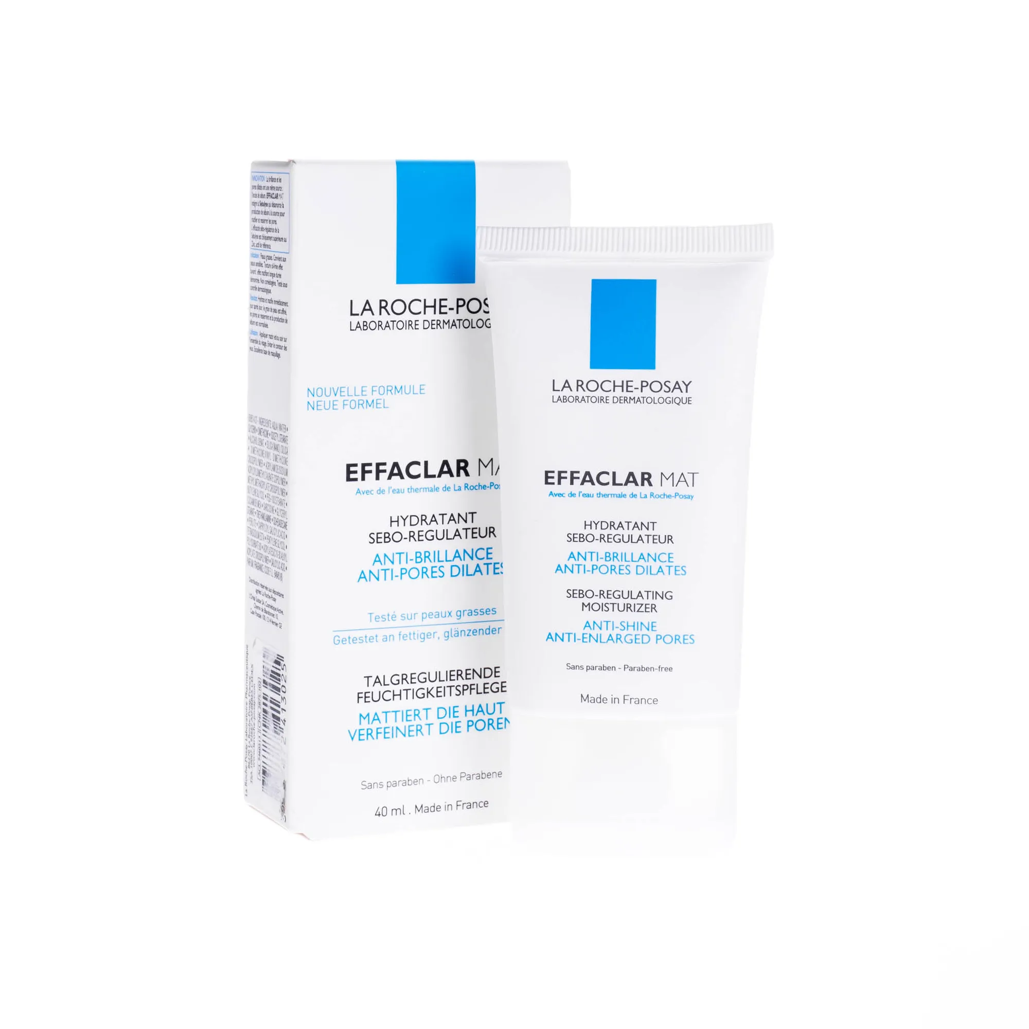 La Roche-Posay Effaclar Mat, sebo-regulujący krem nawilżający, 40 ml 